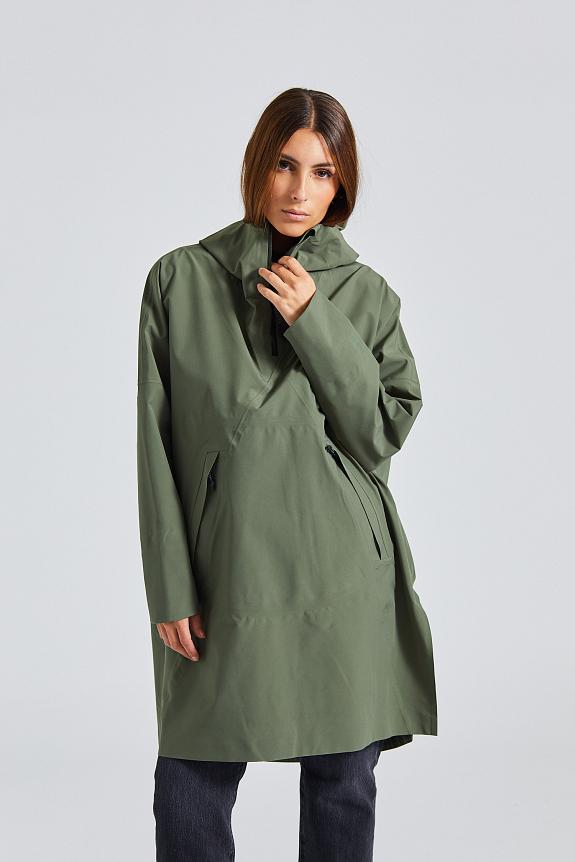 Aalesund Regnponcho Dusty Green